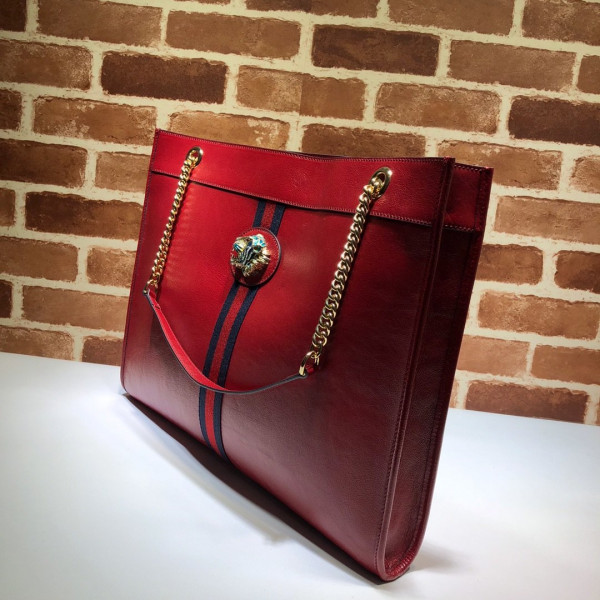 G*u*i rajah large tote