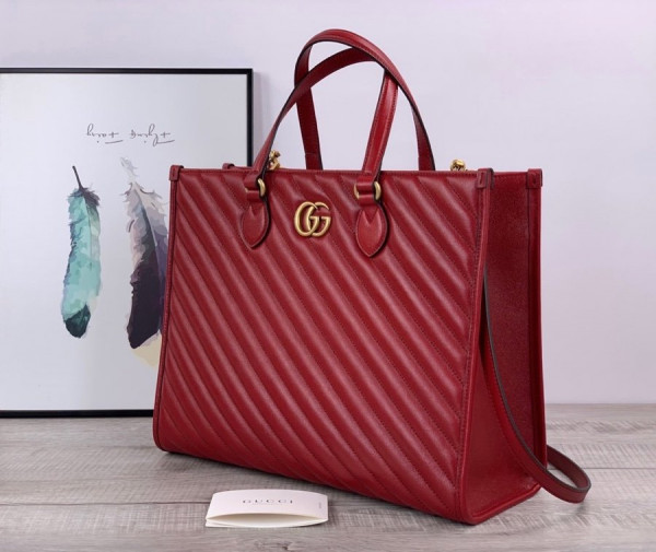 G*u*i gg marmont medium tote bag