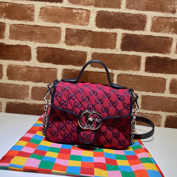 G*u*i gg marmont mini top handle bag