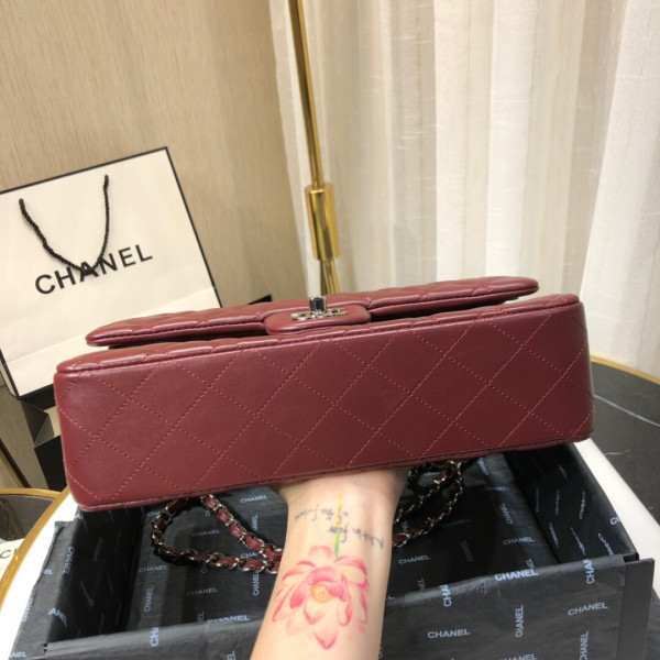 CL FLAP BAG LAMBSKIN