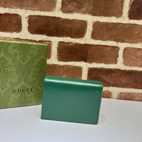 G*u*i horsebit 1955 card case wallet