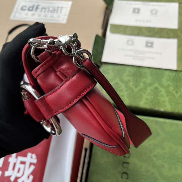G*u*i horsebit chain small shoulder bag