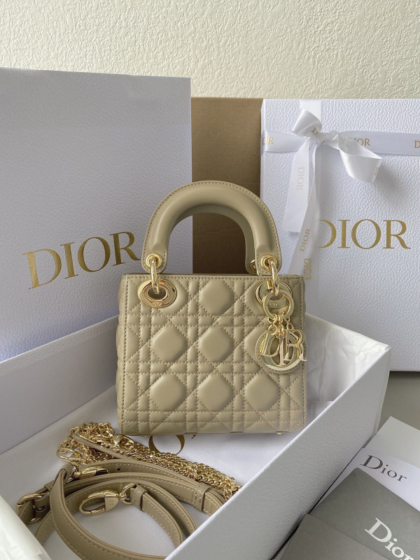 lady D*or mini with lambskin